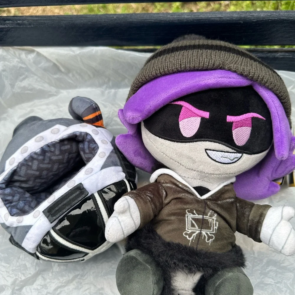 NWT Glitch Productions Murder Drones Uzi & Spaceship Kart Plush‎ Figure Set